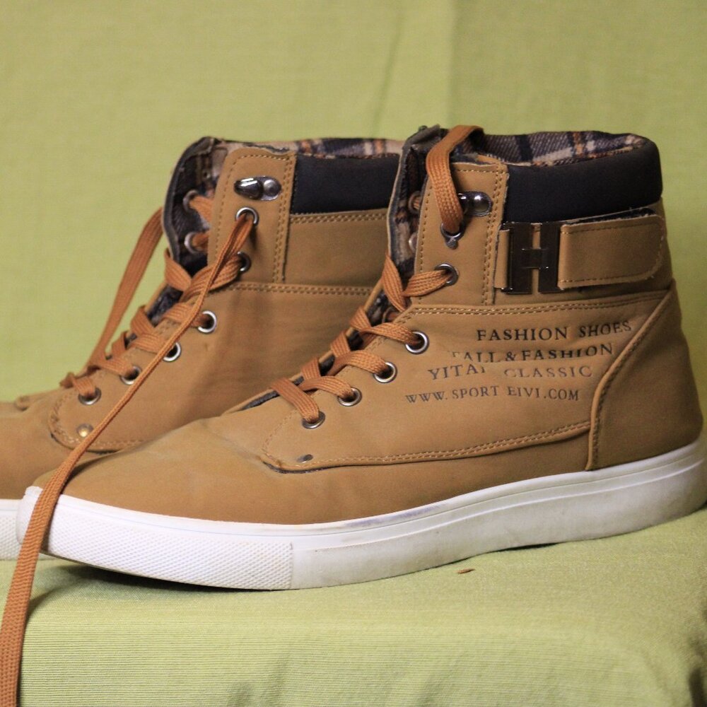 Canvas High Top mens shoes